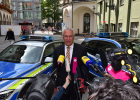 Innenminister Joachim Herrmann informiert bei einer Pressekonferenz über das polizeiliche Einsatzkonzept auf dem Oktoberfest und den erstmaligen Einsatz von sogenannten 'Super Recognisern', die sich menschliche Gesichtszüge überdurchschnittlich gut einprägen können.