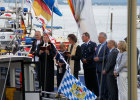 Weihe des neuen Katastrophenschutzbootes der Freiwilligen Feuerwehr Wasserburg am Bodensee am 14. August 2013 in Wasserburg/Bodensee